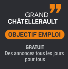 Accéder au portail Objectif emploi de Grand Châtellerault, gratuit, des annonces tous les jours pour tous - nouvelle fenêtre