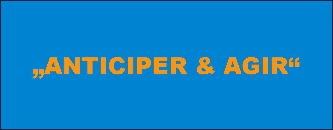 Logo simple Anticiper et Agir