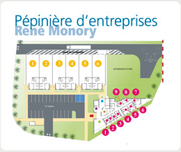 Visuel plan pépinière René Monory